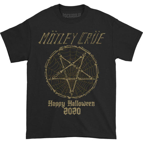 MOTLEY CRUE Glow-In-The-Dark Happy Halloween 2020 Pentagram T-shirt