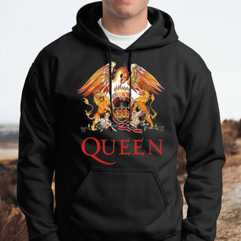 Queen Classic Crest Hooded Sweatshirt