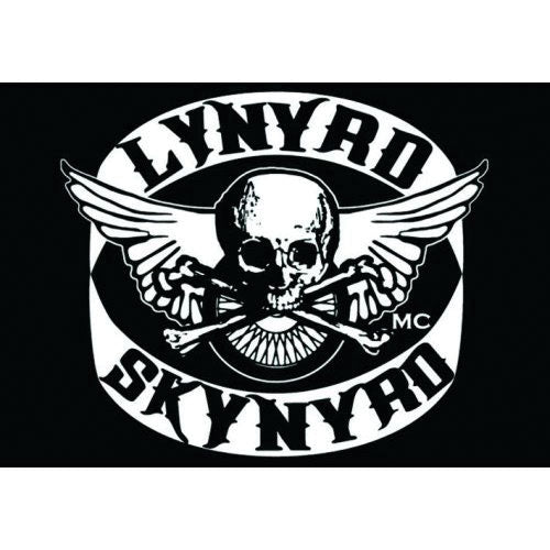 Lynyrd Skynyrd Skull Logo Post Card Rockabilia Merch Store