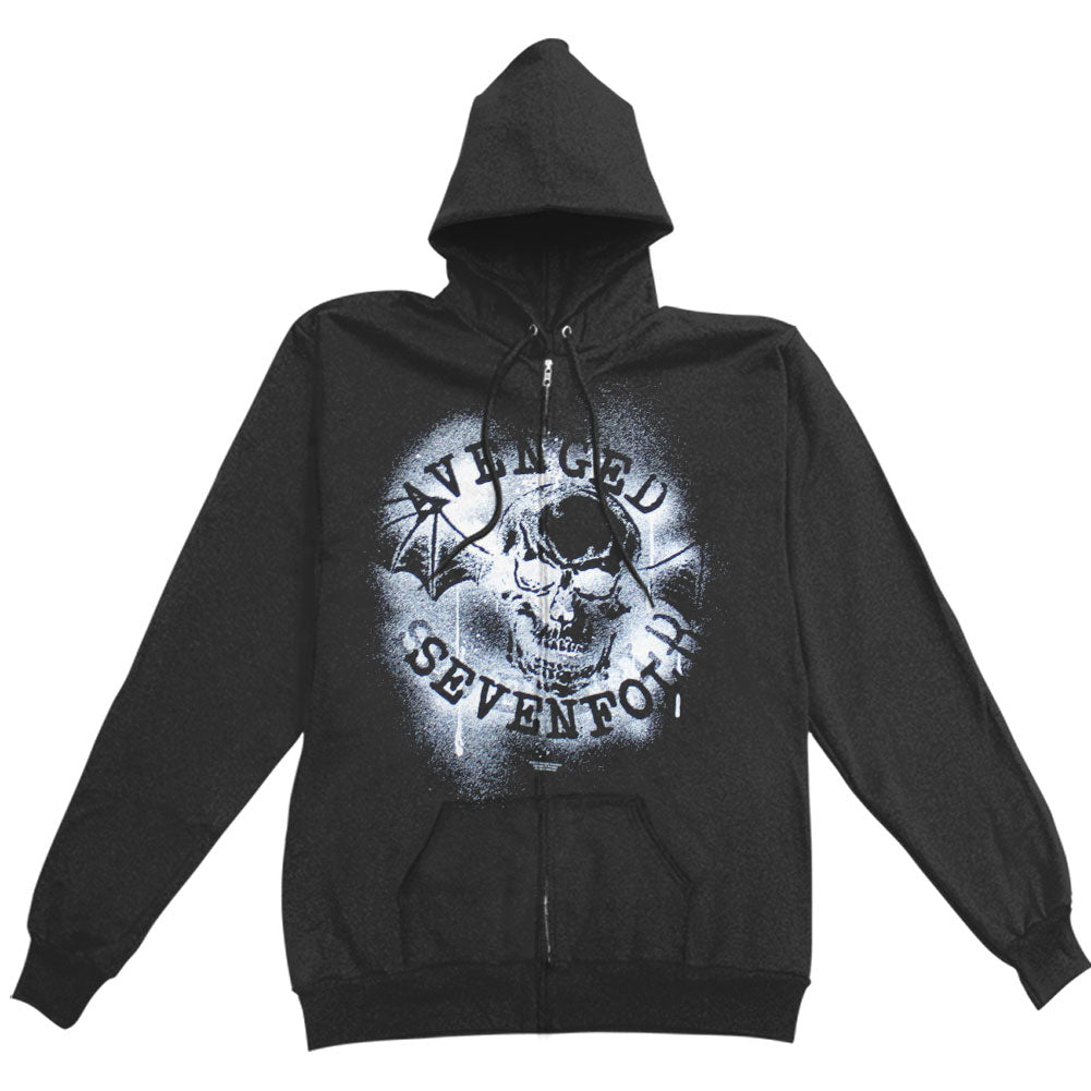 Avenged Sevenfold Spray Girls Jr Hooded Sweatshirt 147113 | Rockabilia ...