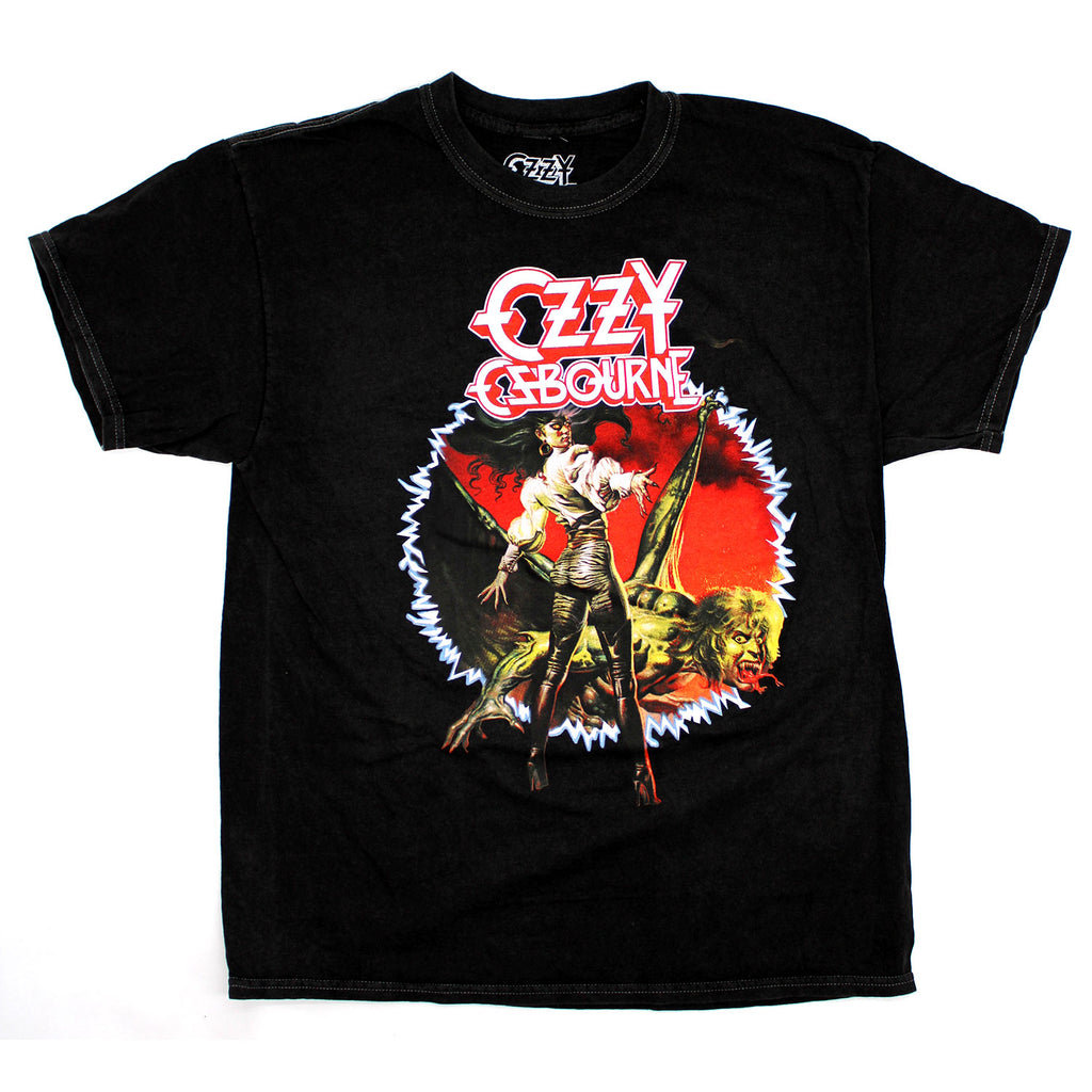 Ozzy Osbourne Ultimate Sin Stone Washed T-shirt 18119 | Rockabilia ...