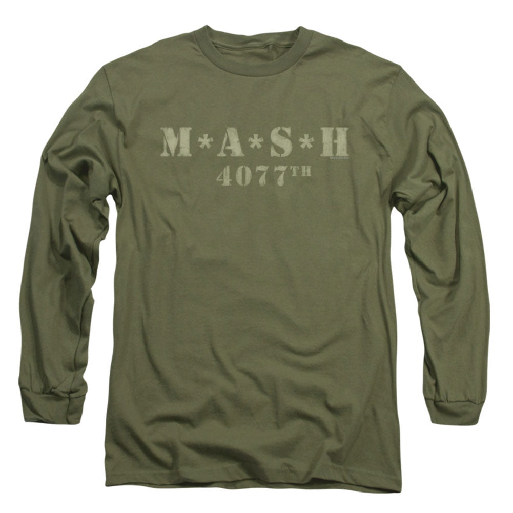 Mash Distressed Logo Long Sleeve 222188 | Rockabilia Merch Store