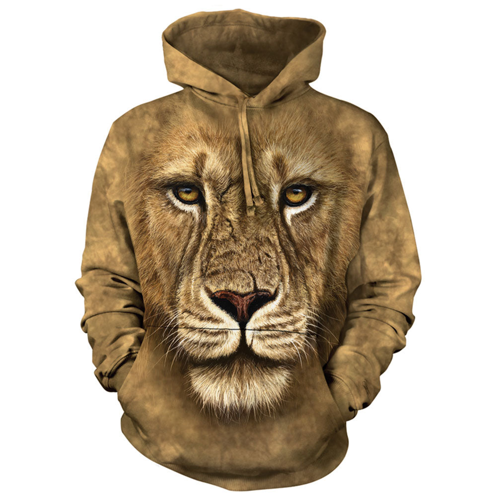 The Mountain Lion Warrior Hooded Sweatshirt 235650 | Rockabilia Merch Store