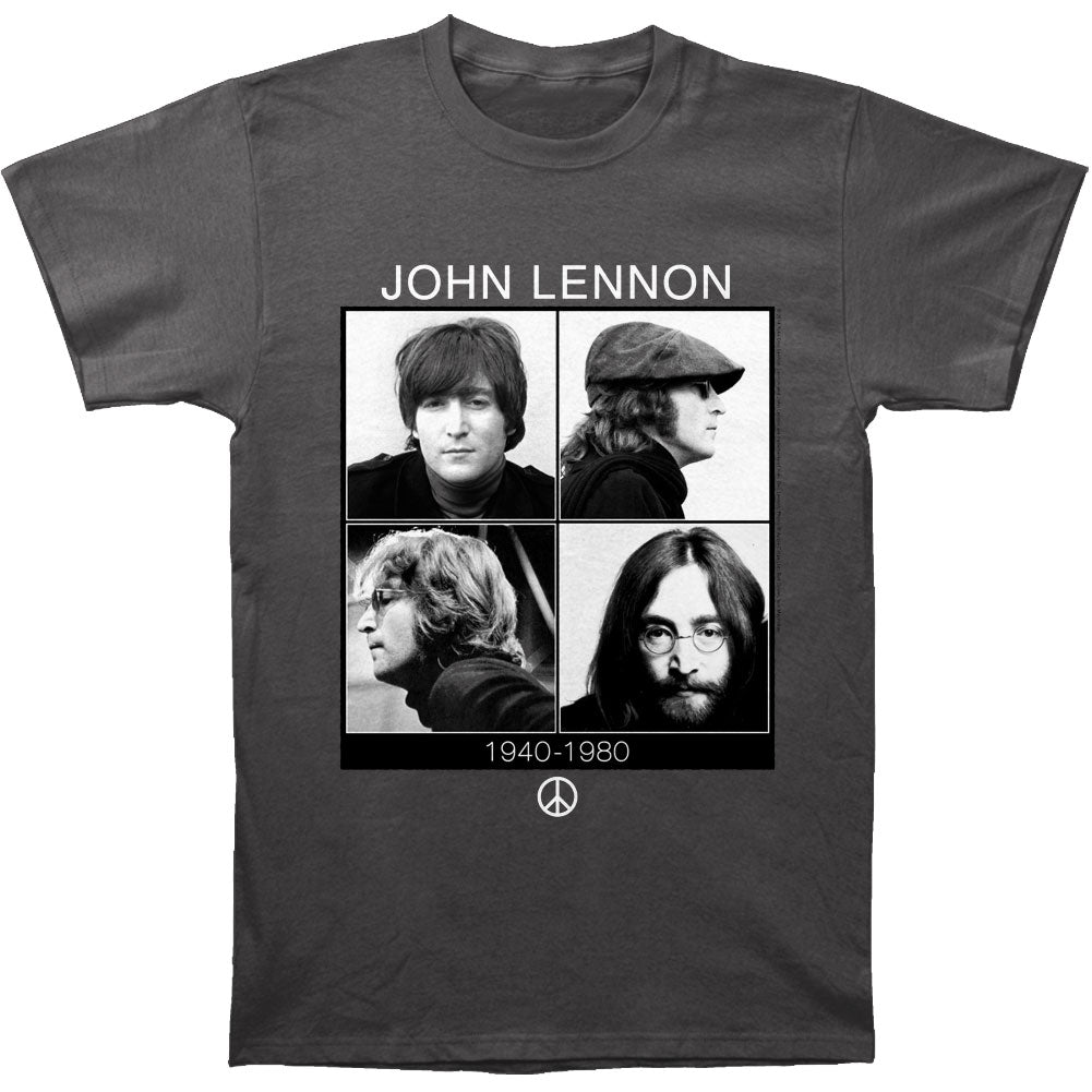 John Lennon 1940-1980 Slim Fit T-shirt 235779 | Rockabilia Merch Store