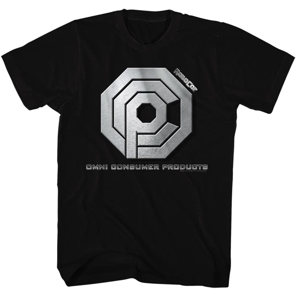 Robocop Omnicorp Logo Slim Fit T-shirt 283661 | Rockabilia Merch Store