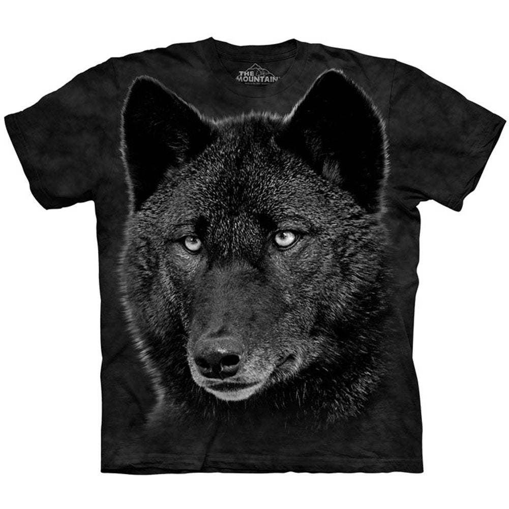The Mountain Black Wolf T-shirt 285739 | Rockabilia Merch Store