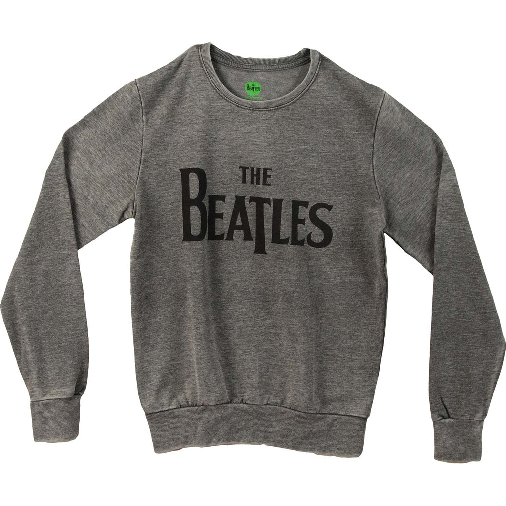 Beatles Drop T Logo Sweatshirt 309905 | Rockabilia Merch Store