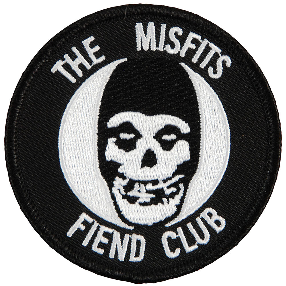 Misfits Fiend Club Embroidered Patch 33105 | Rockabilia Merch Store