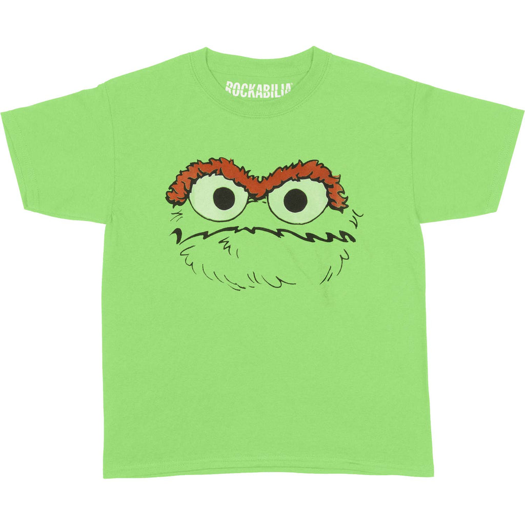 Sesame Street Oscar Big Face T-shirt 378769 | Rockabilia Merch Store