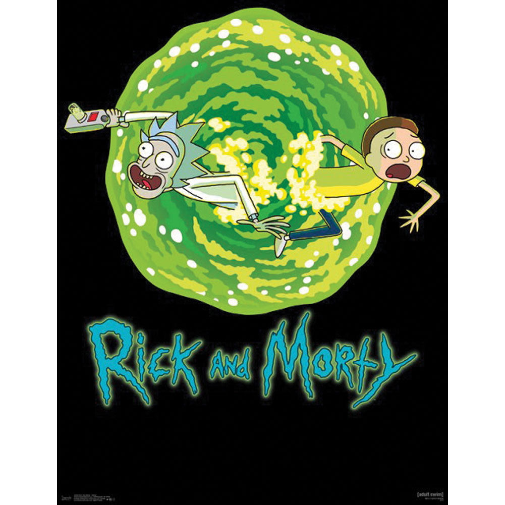 Rick And Morty Portal Domestic Poster 379138 | Rockabilia Merch Store
