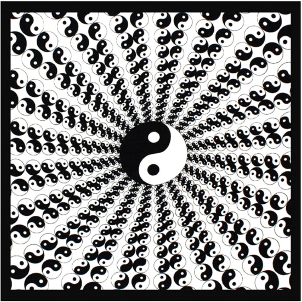 Novelty Yin Yang Vortex Bandana 380417 | Rockabilia Merch Store