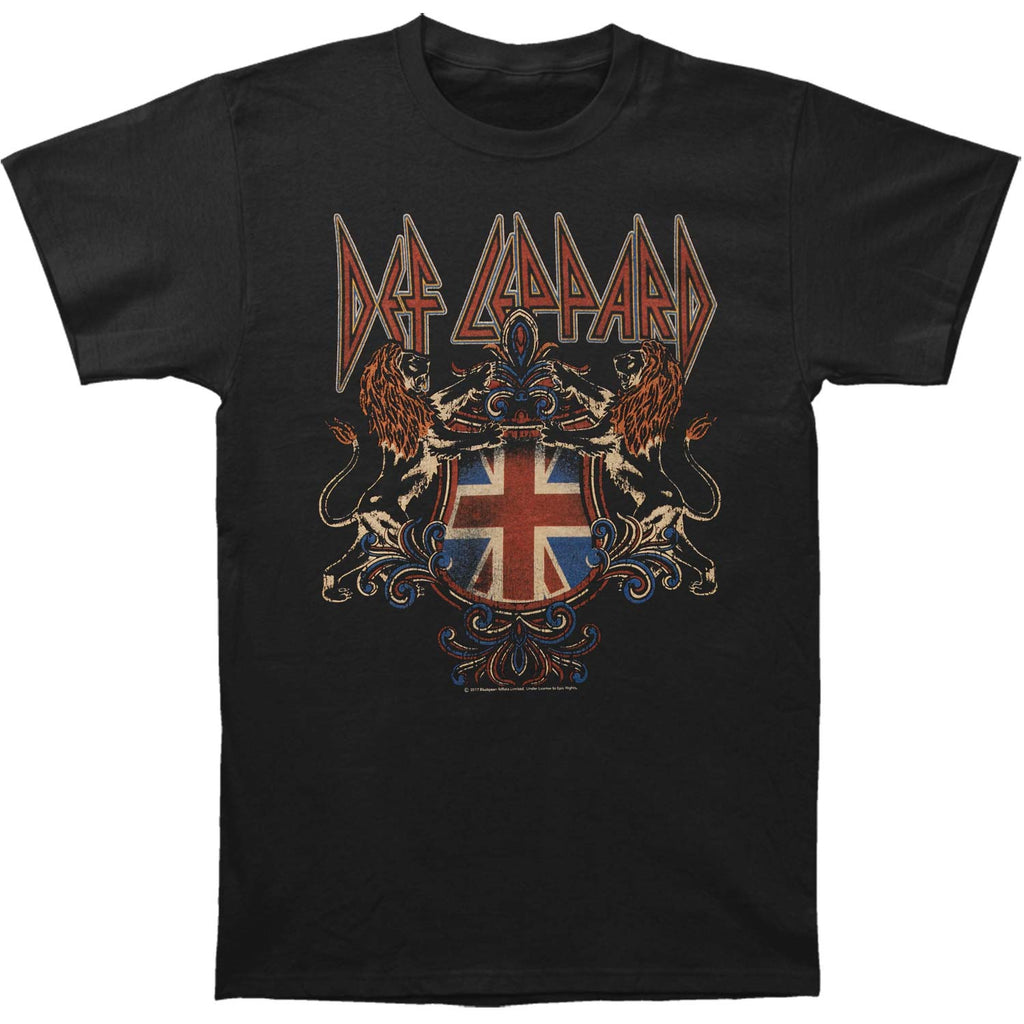 Def Leppard Def Crest T-shirt 385391 | Rockabilia Merch Store