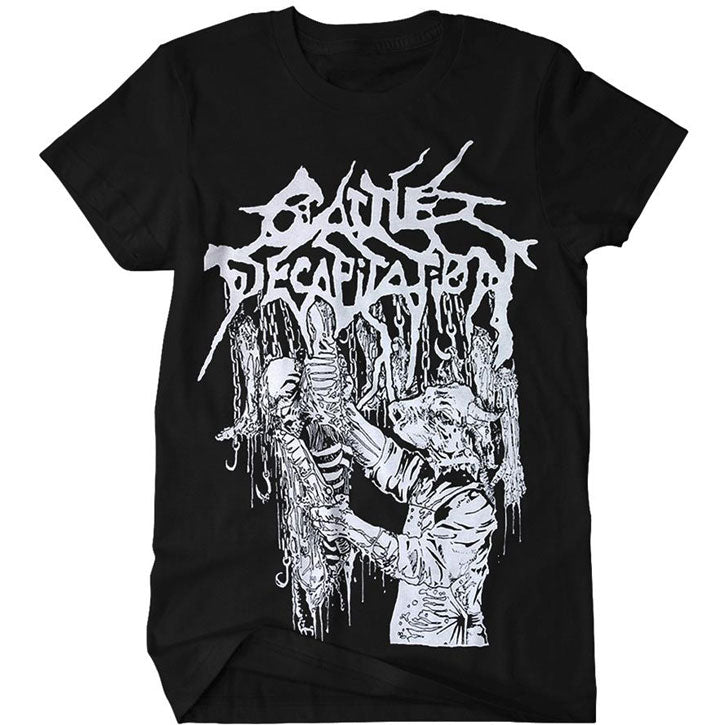 Cattle Decapitation Pig Chef T Shirt Rockabilia Merch Store