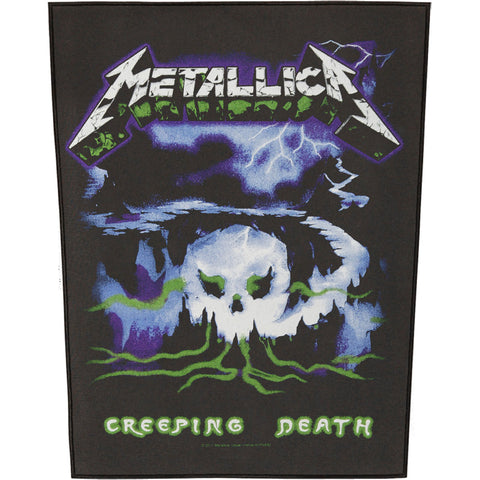 Metallica patch band iron on metal rock music DIY