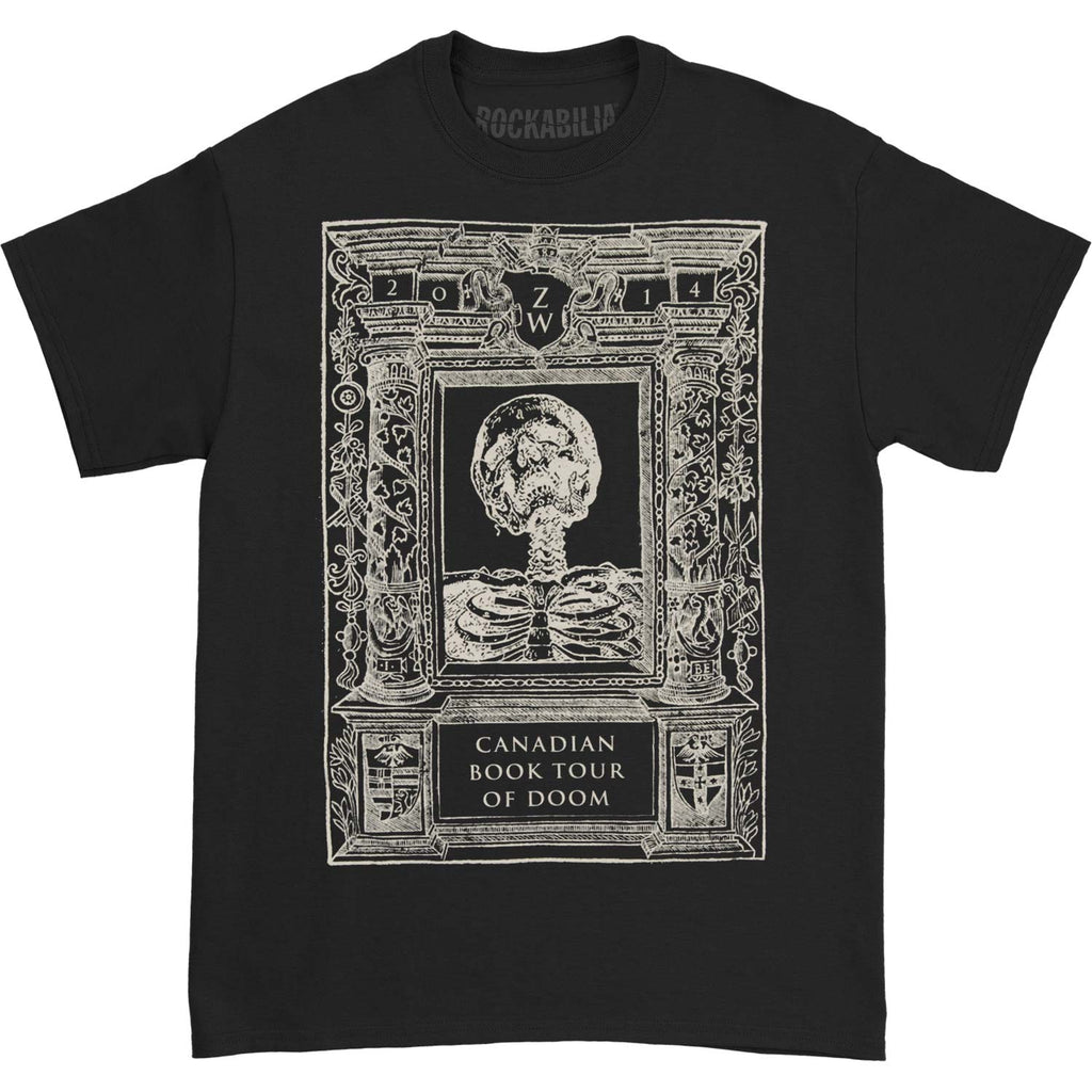 Zakk Wylde Canadian Book Tour Tee T-shirt 411862 | Rockabilia Merch Store