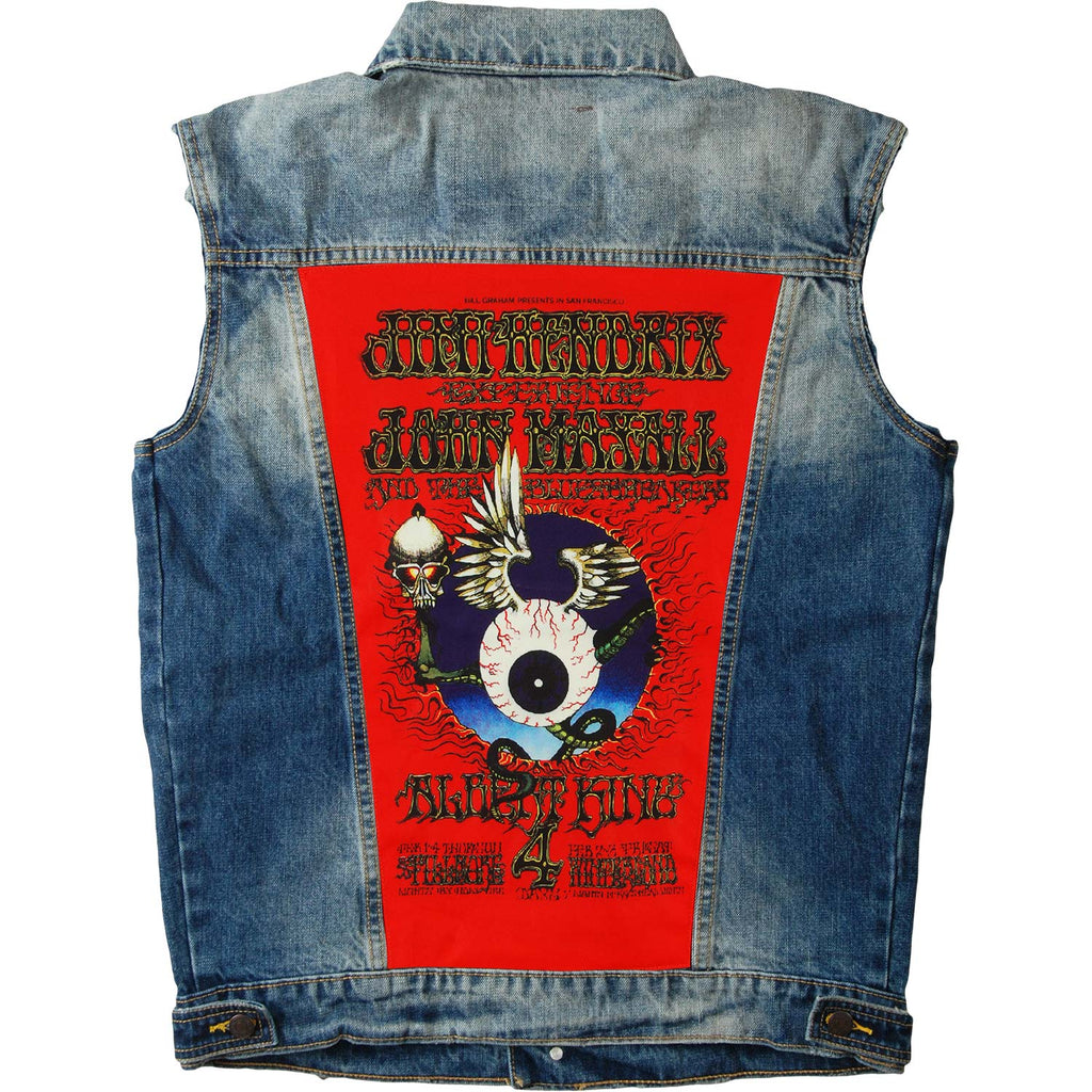 Jimi Hendrix Flying Eye Vest 411909 | Rockabilia Merch Store