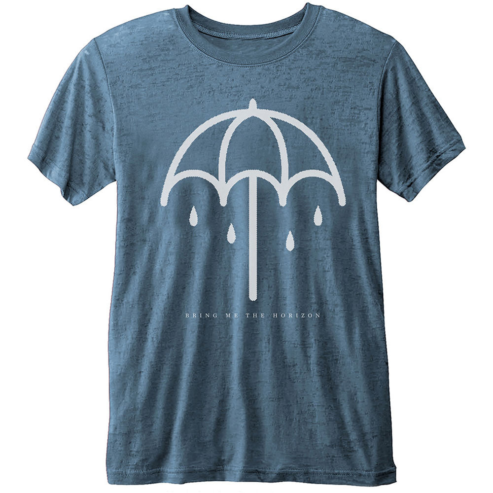 Bring Me The Horizon Umbrella with Burn Out Finishing Vintage T