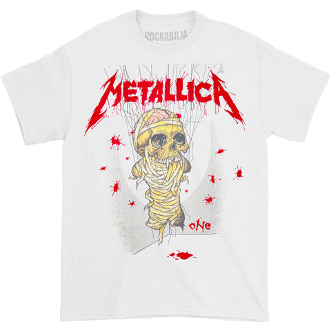  Metallica Men's Kill 'Em All Tracks (Back Print) Slim Fit T- Shirt Small Black : Clothing, Shoes & Jewelry