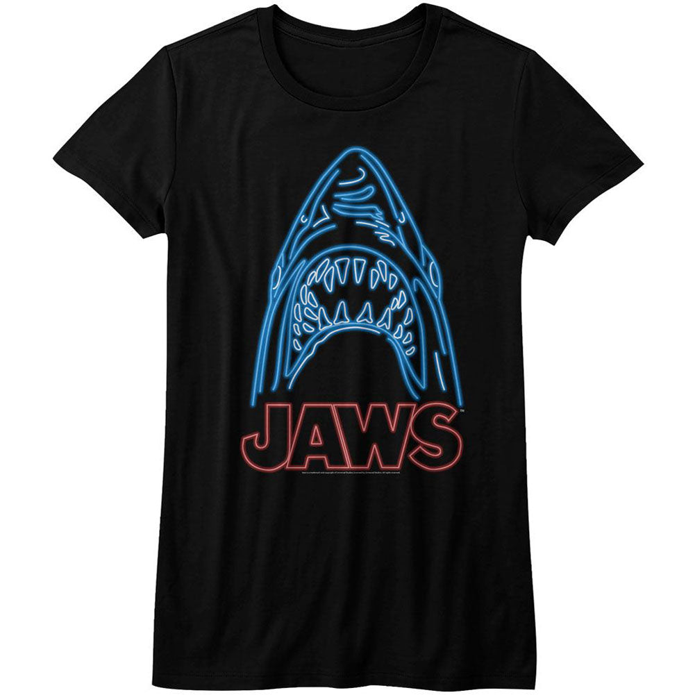 Jaws Neon Junior Top 415317 | Rockabilia Merch Store