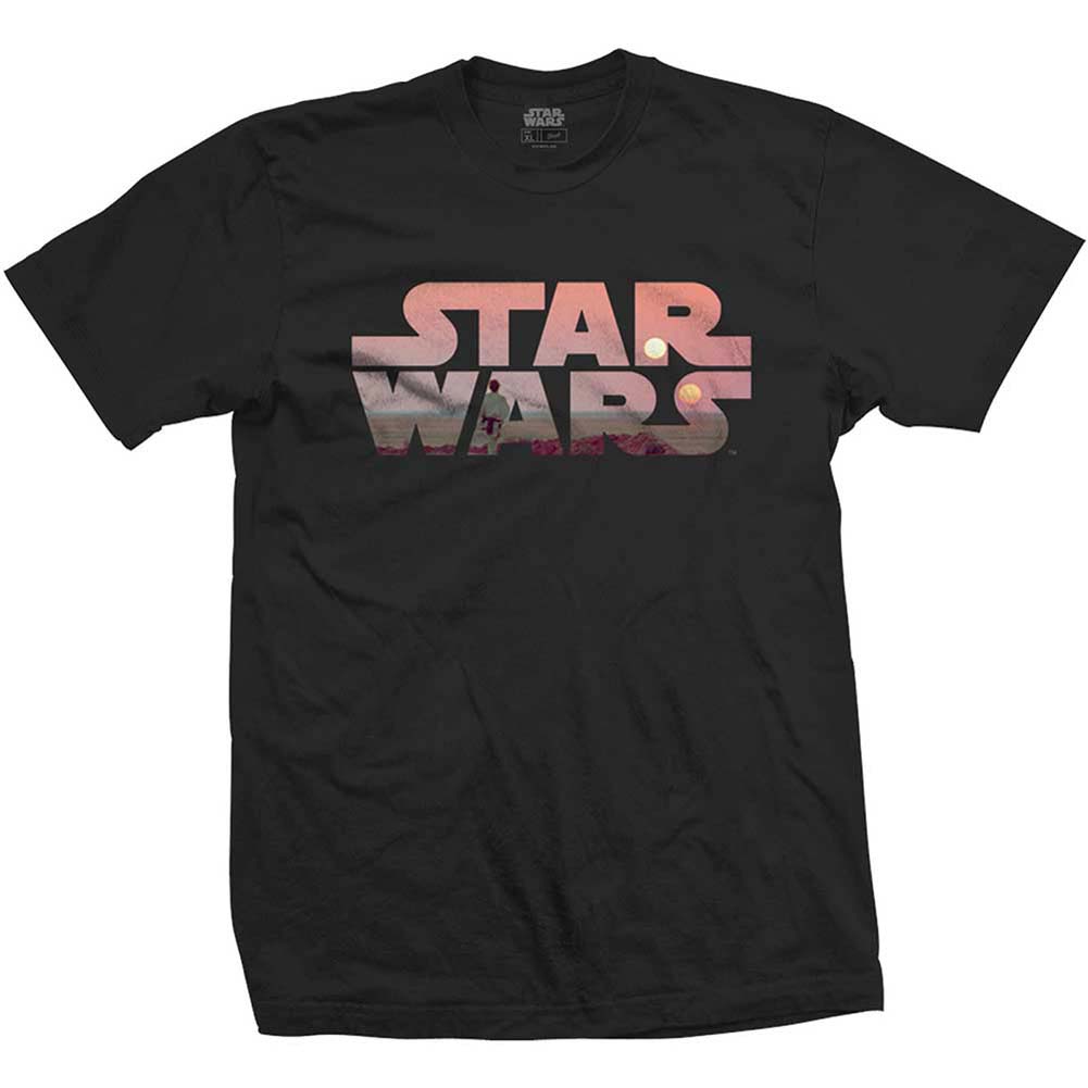 Star Wars Tatooine Logo Slim Fit T-shirt | Rockabilia Merch Store