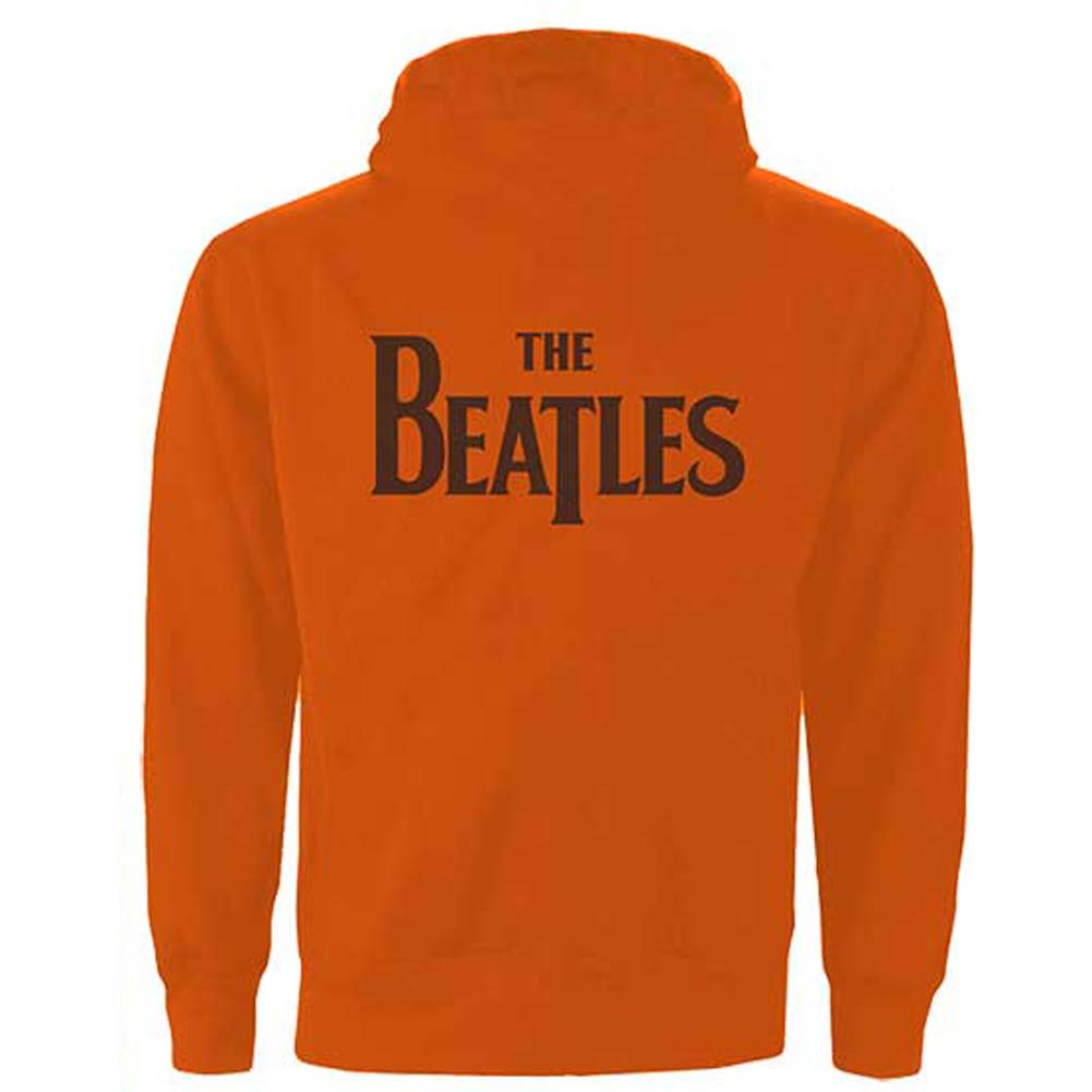 Beatles Drop T Logo (Back Print) Zippered Hooded Sweatshirt 418594 ...