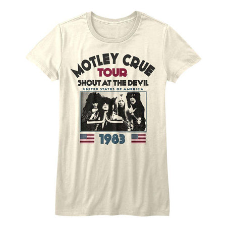 motley crue baseball tee