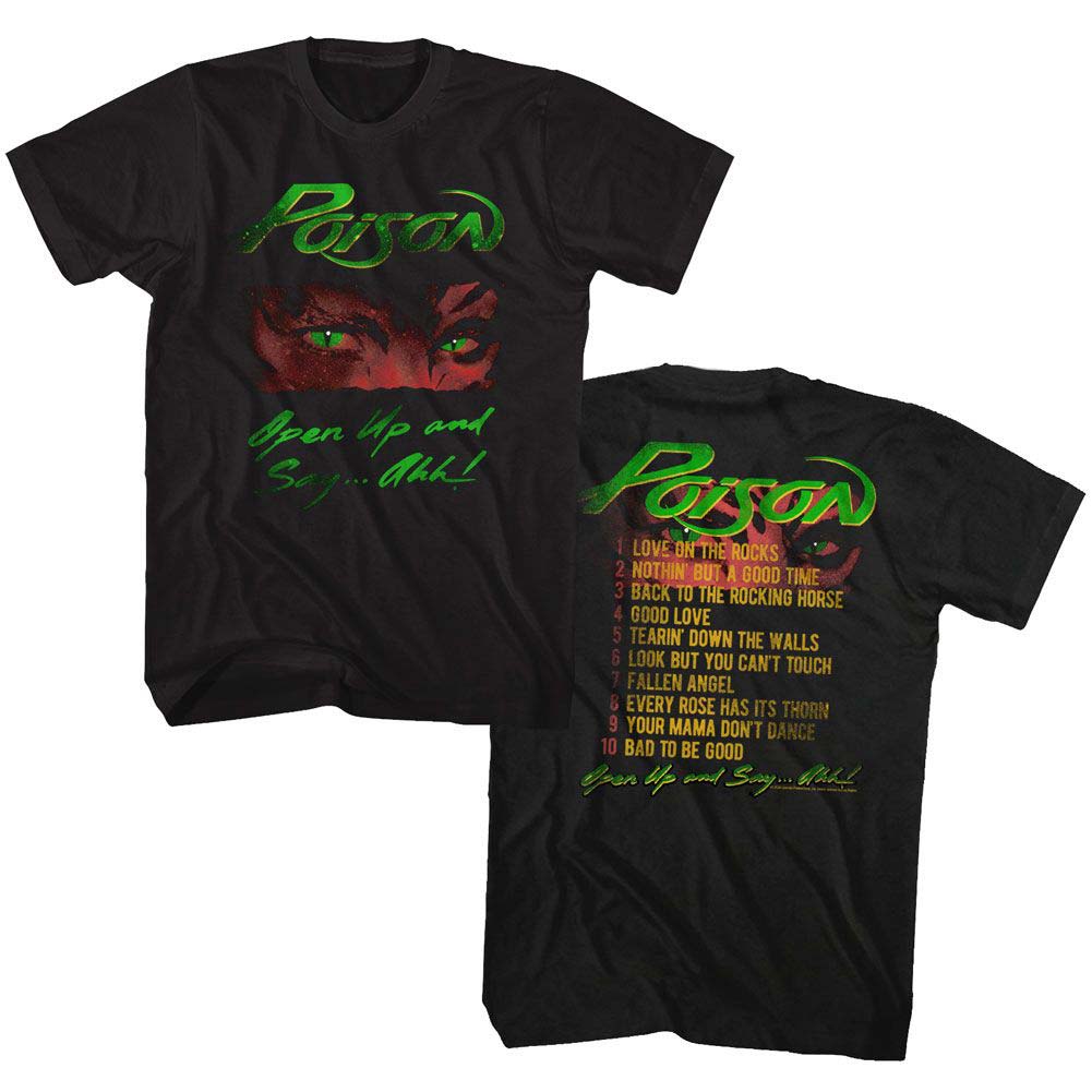 Poison Openup Tour Tshirt 424695 Rockabilia Merch Store