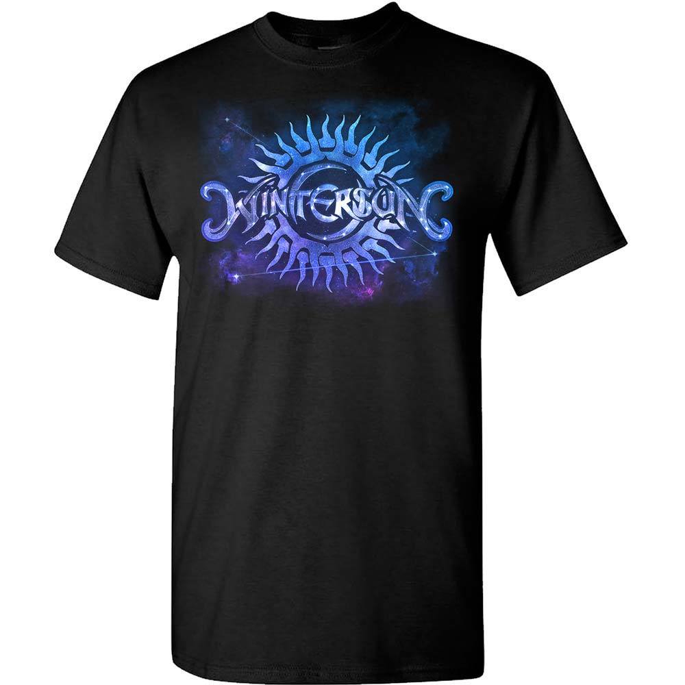Wintersun Astral Double Logo Black T-shirt 426034 | Rockabilia Merch Store