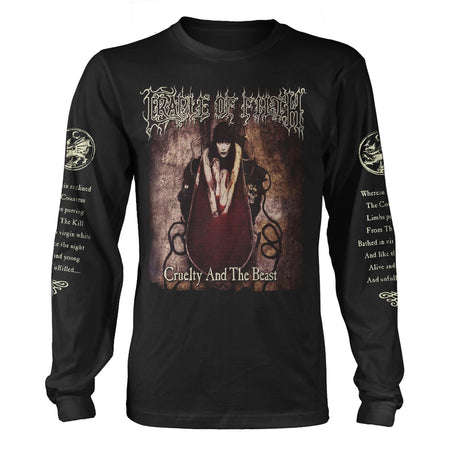 CRADLE OF FILTH ロング Tシャツ 超希少 XL オーバーサイズ③-