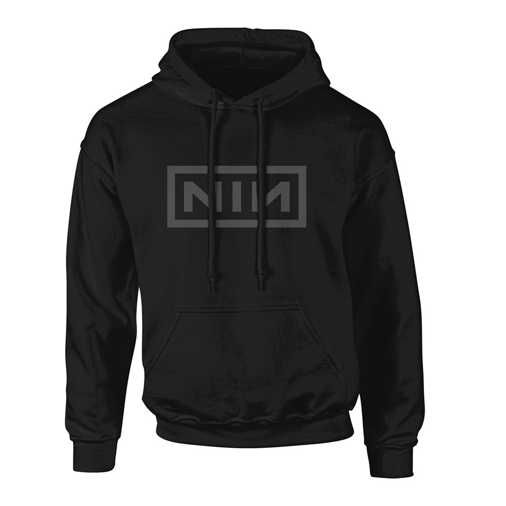 Nine Inch Nails Classic Grey Logo Hooded Sweatshirt 430353 | Rockabilia ...