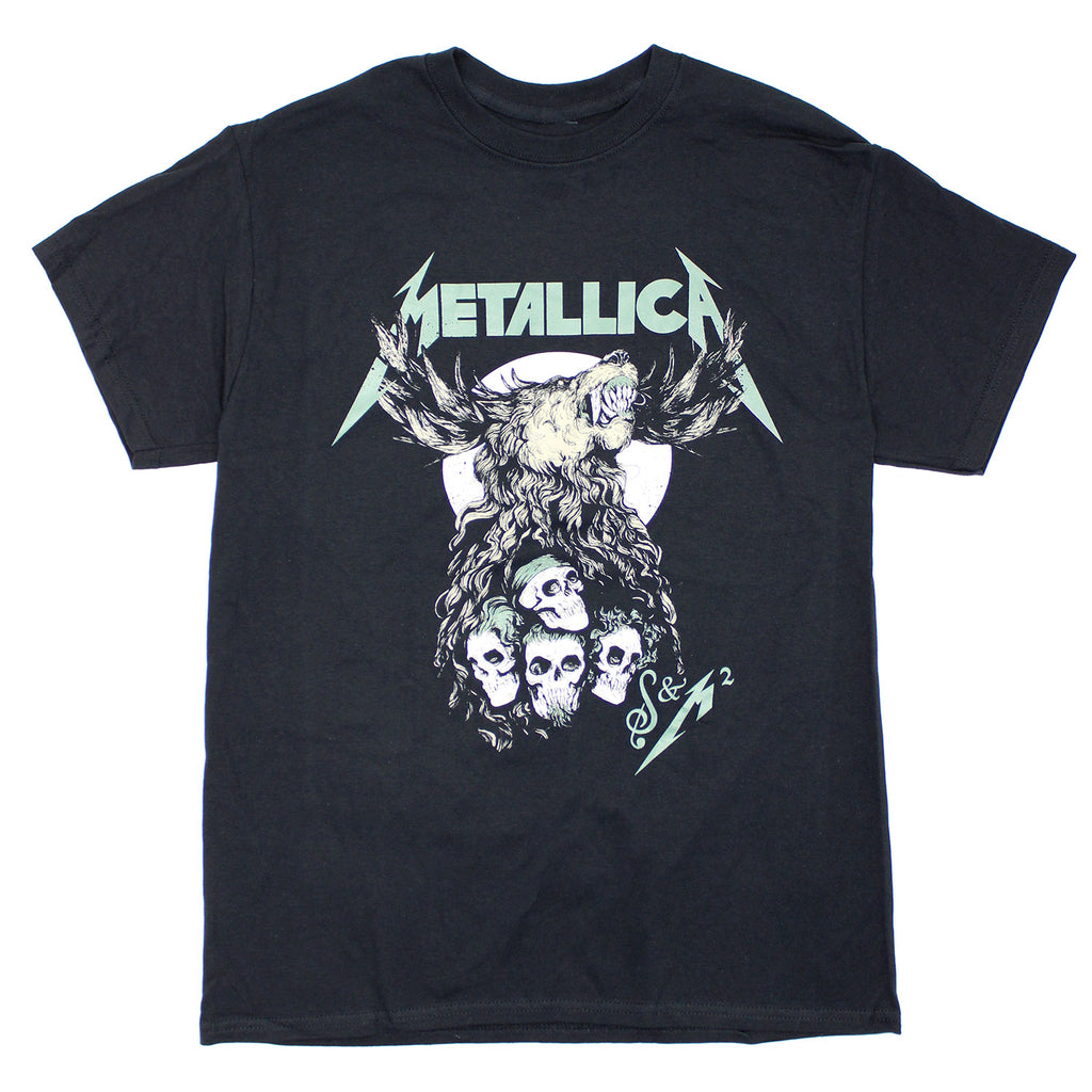 Metallica S&M2 Moose Skull T-shirt 430532 | Rockabilia Merch Store