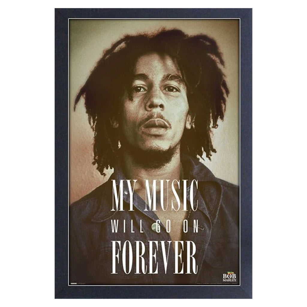 Bob Marley Forever Framed Wall Art 432143 | Rockabilia Merch Store