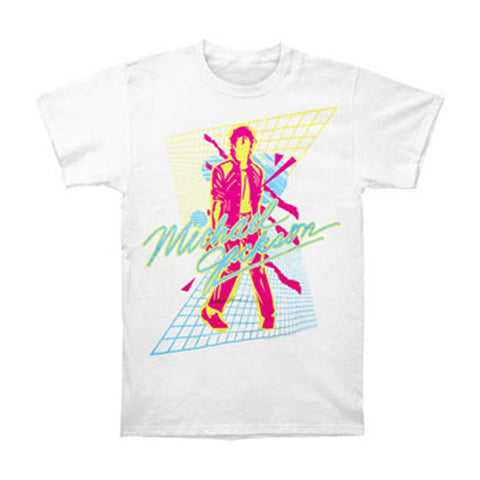 OFF-WHITE Slim Fit Michael Jackson Graphic Print T-Shirt White