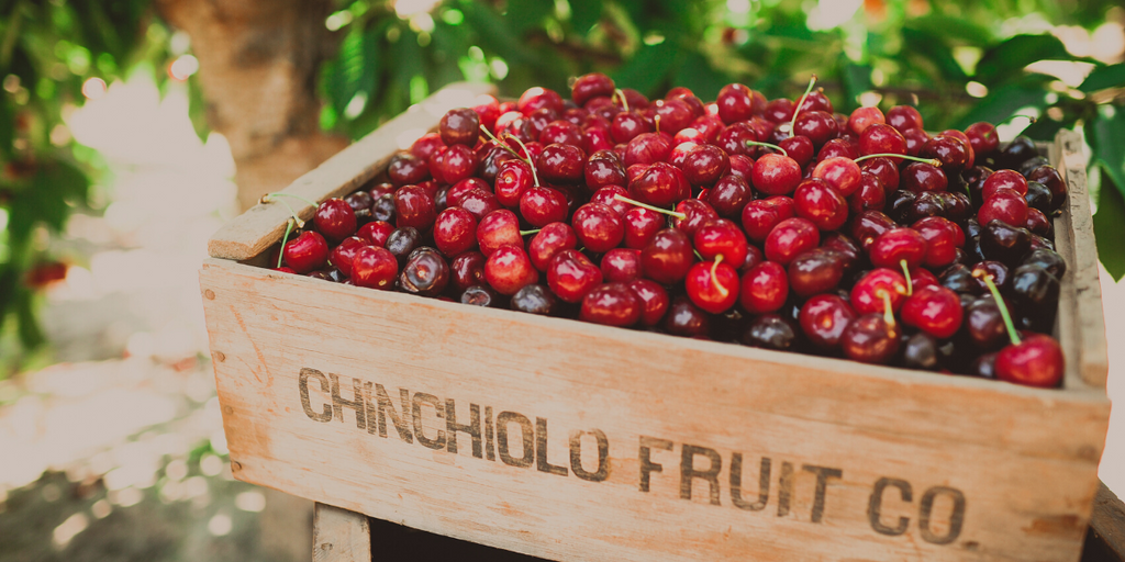 History of Cherry Farms in califonia