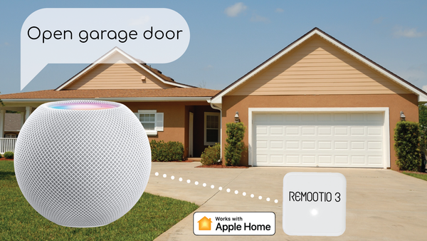 Ouvreur de porte de garage Remootio certifié Apple HomeKit