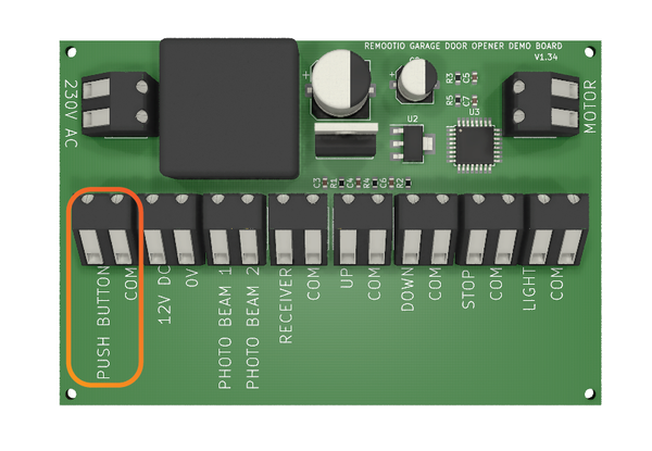 Olded model garage door openers