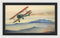 Beautiful Biplane In Flight - Framed Print from Wallasso - The Wall Art Superstore