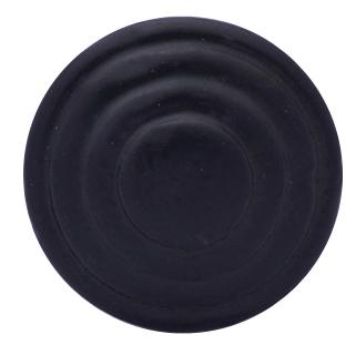 Arts and Crafts and Craftsman Style Hardware - Iron Stacked Ring Knob (Matte Black)
