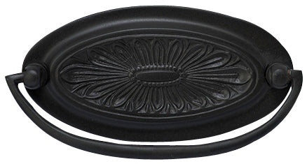 Hepplewhite - Oval Drop Pull in Oil Rubbed Bronze