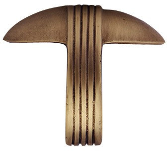 Art Deco Furniture Hardware - Antique Brass Pull
