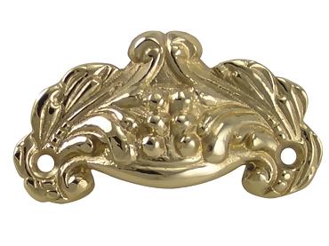 Polished Brass Victorian Cup Pull
