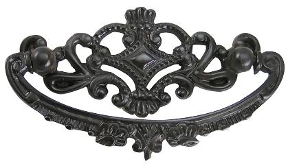 Duncan Phyfe Furniture Hardware - Victorian Brass Pull (Oil Rubbed Bronze)