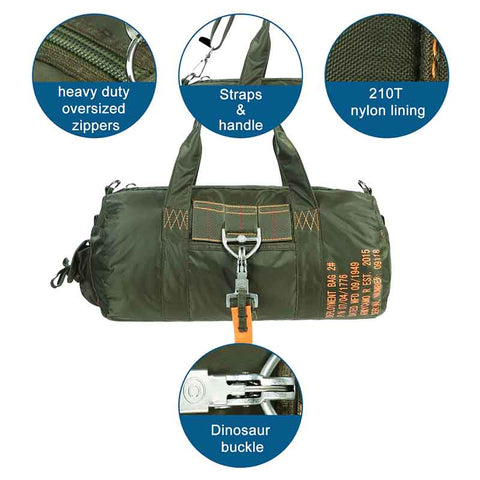 Parachute Style Gym Bag