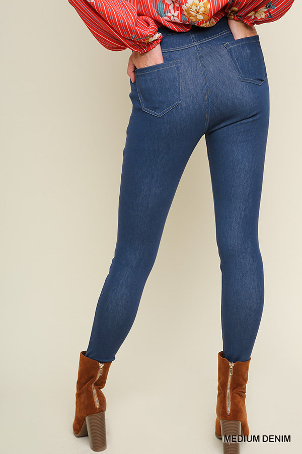 jeggings with back pockets