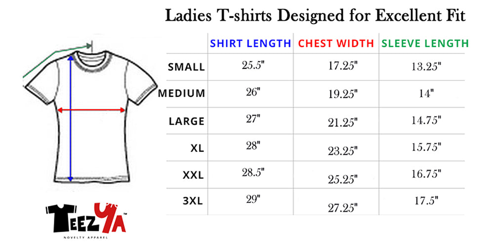 Ladies Size Chart