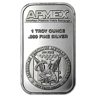 APMEX Silver Bars | Great American Coin Company – Great American