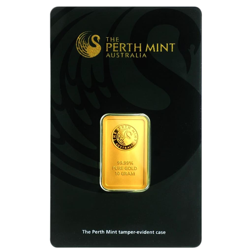 Perth Mint 10 Gram .9999 Gold Bar | Great American Coin Company