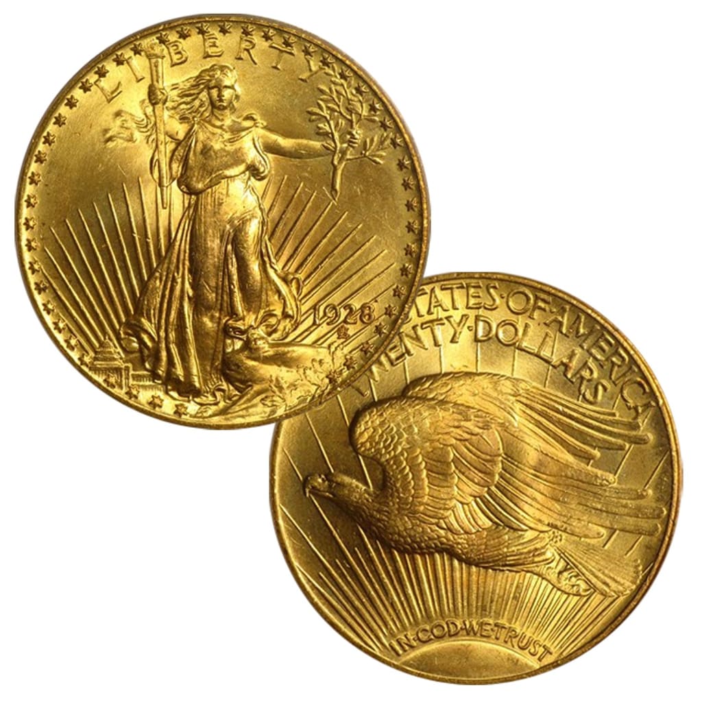 Saint Gaudens $20 Gold Coin (1907-1933) Value