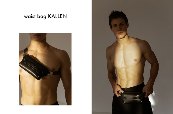 Anoeses de cuero Bag Kallen