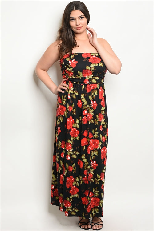 tube top maxi dress